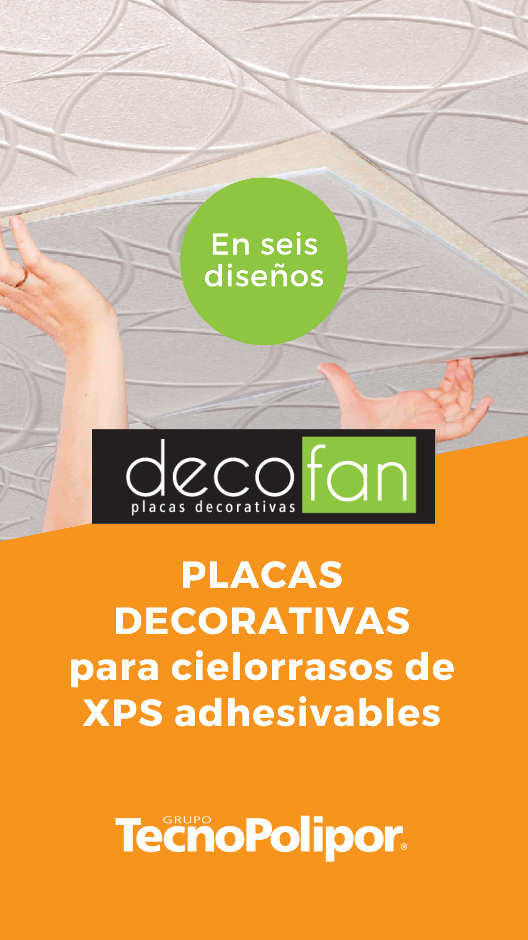 Placa decorativa Decofan